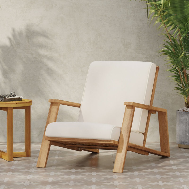 Fauteuil club Paloma, Beige
