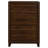 Walnut 4-Drawer Chest