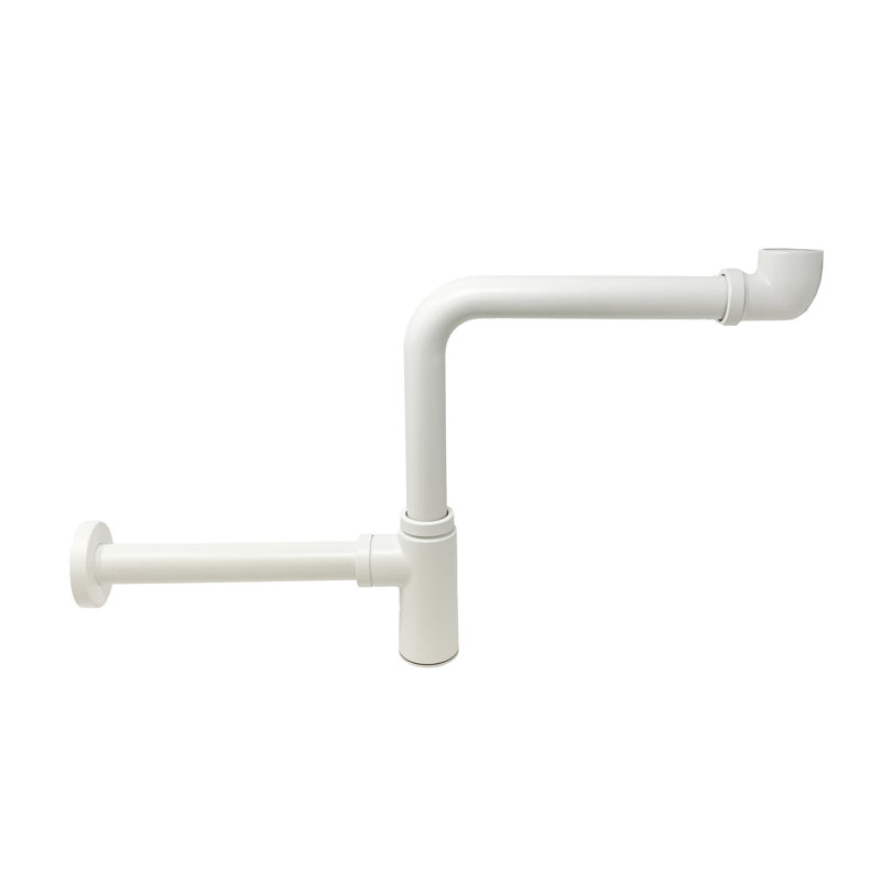 Space Saving Trap in Matte White