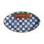 Ginger & Royal Check Football Platter-427341535