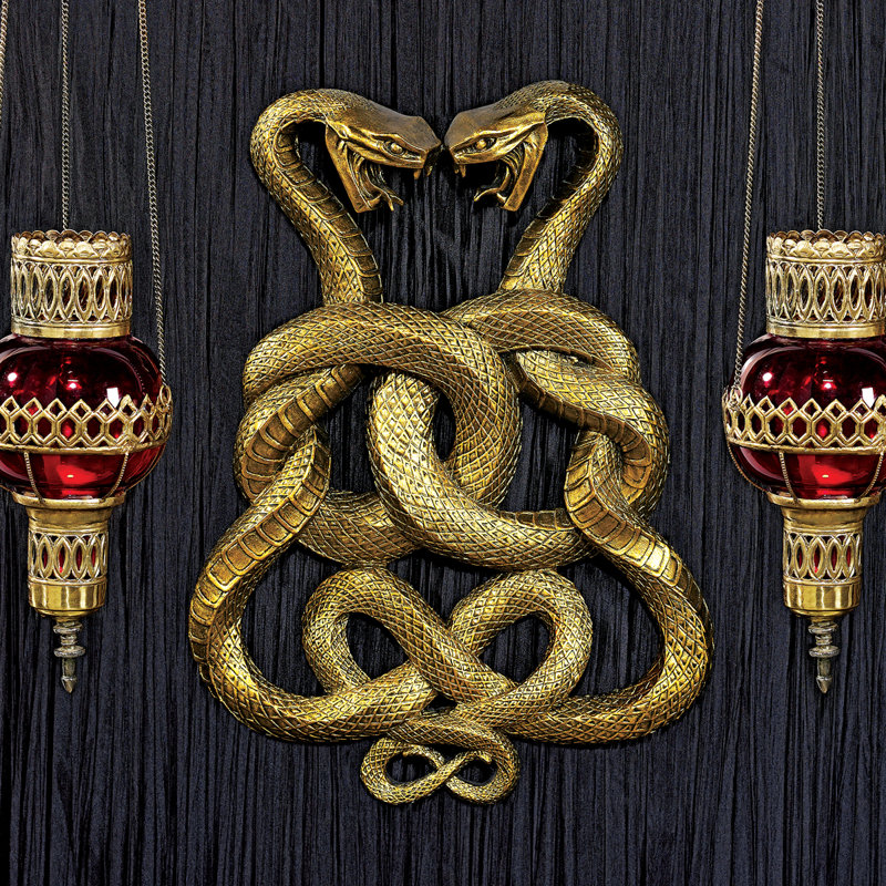Kristopher Infinity Cobra Twins Wall Sculpture