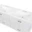 Emlyn 60.50" Double Bathroom Vanity with 2 Cabinets, 2 Drawers, and Cultured Marble Vanity Top-921005776