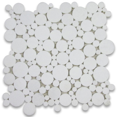 12" x 12" Marble Mosaic Wall & Floor Tile
