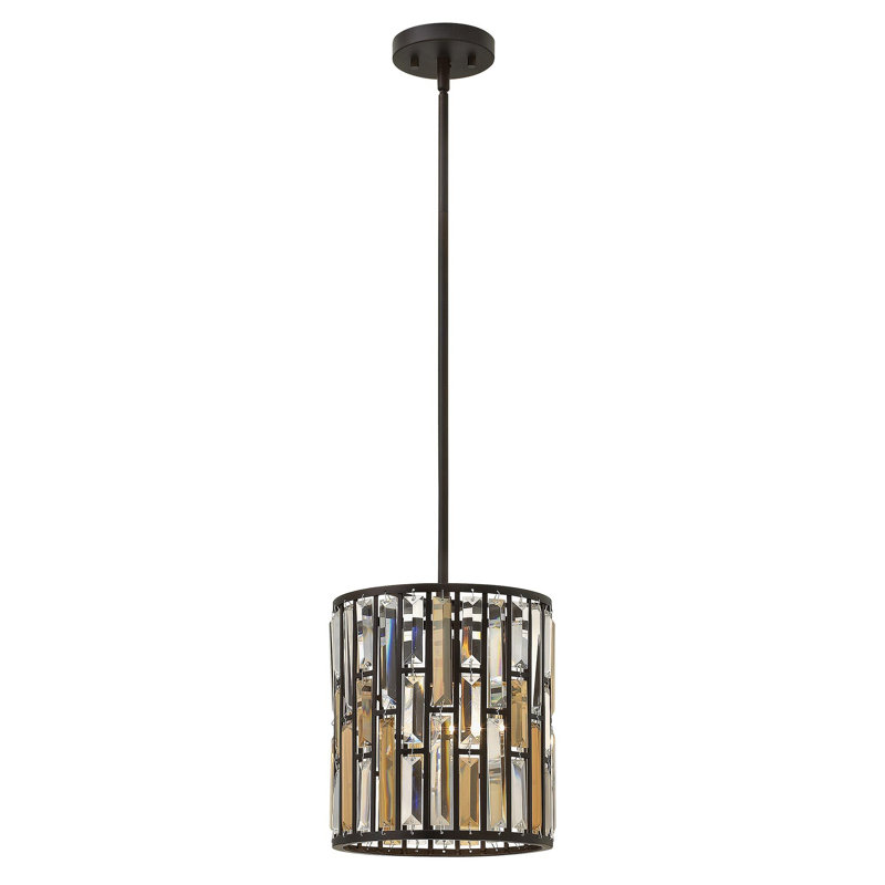 Ernberg 1 - Light Drum Pendant, Vintage Bronze