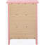 Charmante table de chevet rose contemporaine-526945979