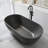 Oval Solid Surface Bathtub, Freestanding Soaking Bathtub-111988031