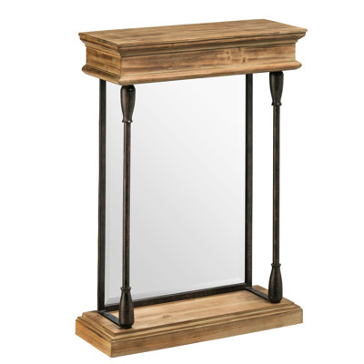 Dorothy Solid Wood Flat Wall Mirror