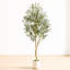 Olive artificielle de 6 pi en pot, plantes artificielles pour la maison et le bureau-1572882816