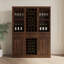 Armoire à vin modulaire avec tablettes de rangement et huche pour salle à manger