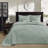 Reversible Cotton Bedding Sets, Seafoam Elegance For Home