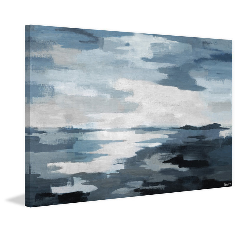 Parvez Taj - Wrapped Canvas Painting, 20cm H x 30cm W