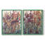 Sunlit Flowers I-Premium, reproduction encadrée - prête à être accrochée - aucun clou requis - aucun clou requis-1421774998-1421775211