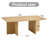 Minimalist Rectangular MDF Coffee Table-736437776