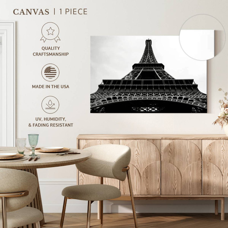Eiffel Tower Lilie, 24" H x 36" W