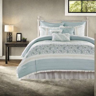 Premium Cotton King Bedding Sets, Farmhouse Shabby Chic Home Decor