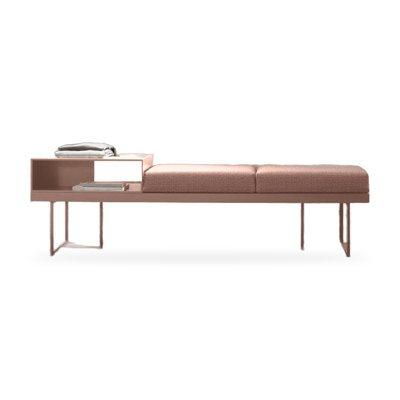 Le Sit Upholstered Engineered Wood Bench