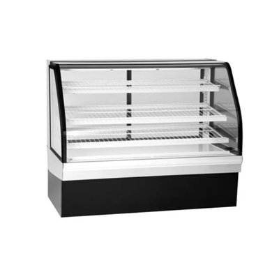 Federal Industries Elements Curved Glass Dry Bakery Display Case