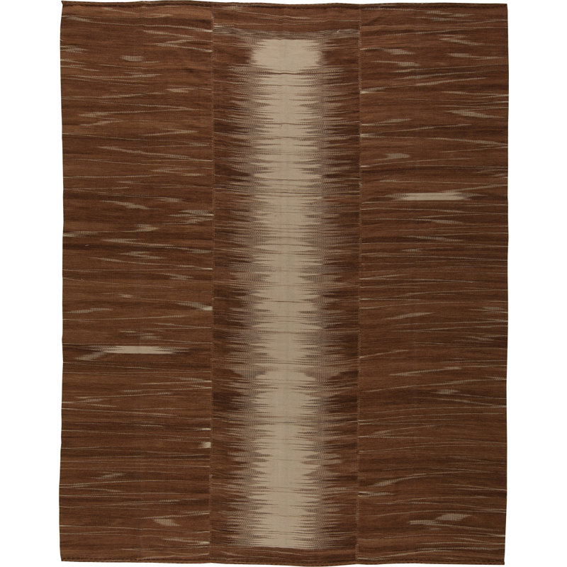 Modern One-of-a-Kind Rectangle 10'2" X 13' Area Rug