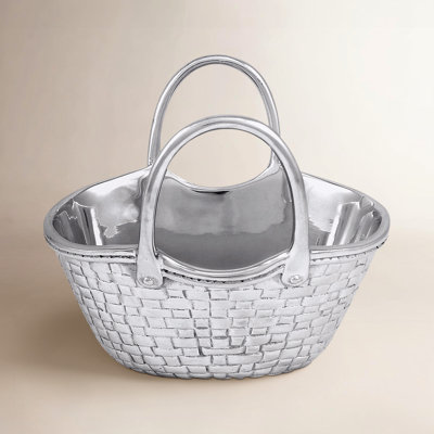 Garden Party Oval Aluminum Condiment Server