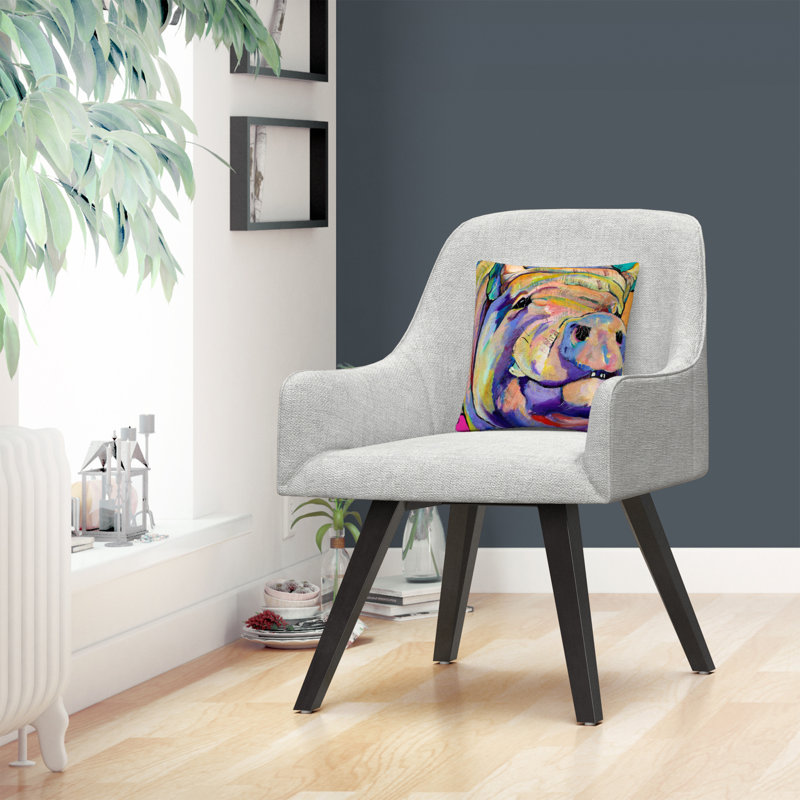 Pat Saunders-White Throw Pillow