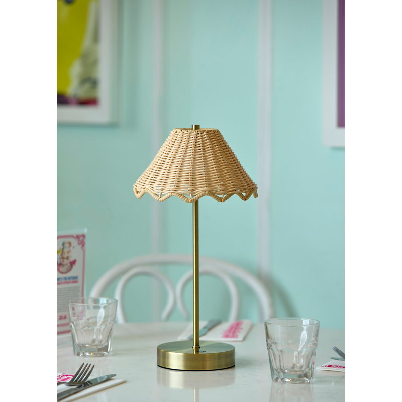 Lampe de table sans fil Jody Stevie, Laiton antique