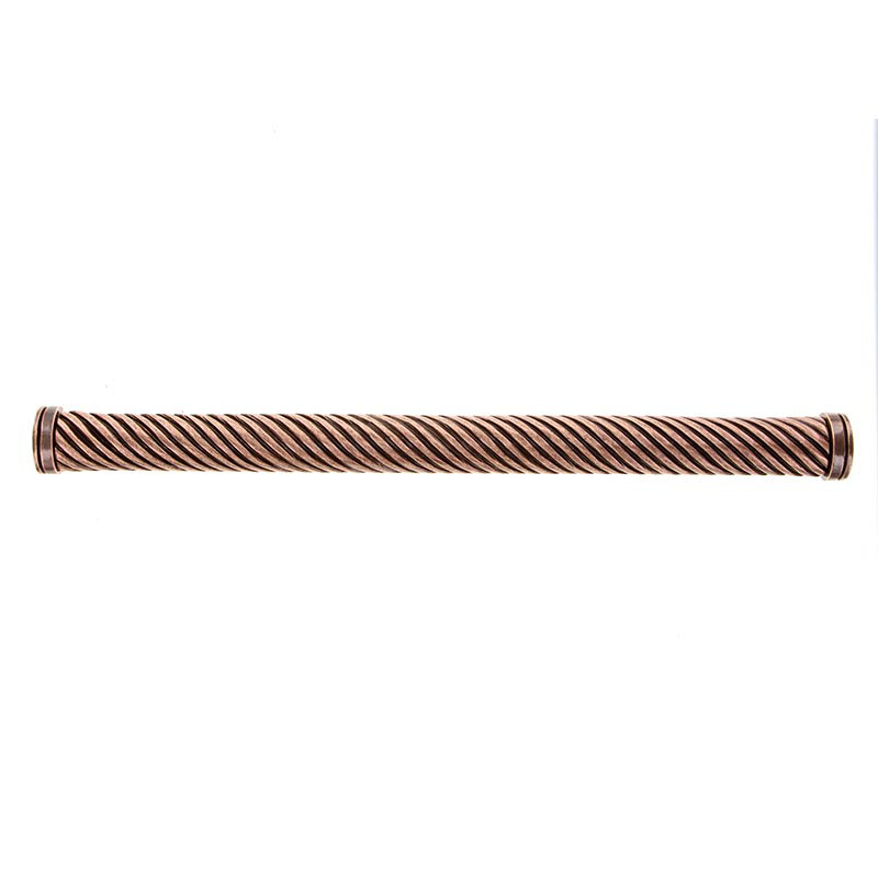 Sanzio 12" Center to Center Appliance Pull, Antique Copper, 9"