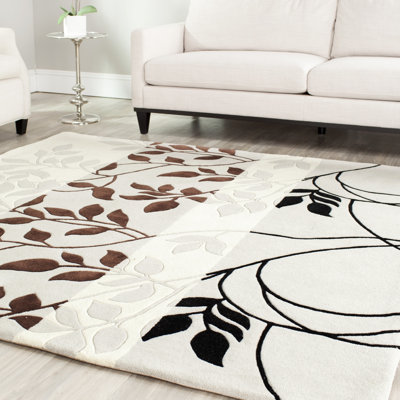 Capri Hand Tufted Wool Floral Rug