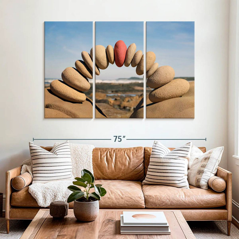 Gillard Beach Stone Arch, 42" H x 65" W