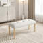 Banc rembourré moderne capitonné