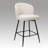 360°Swivel Barstool Counter Height Barstools with Back-1255402864