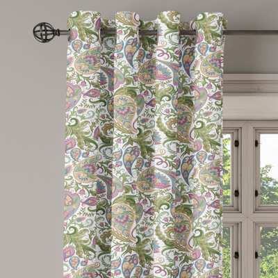 Sateen Blackout Curtains / Drapes Single Panel