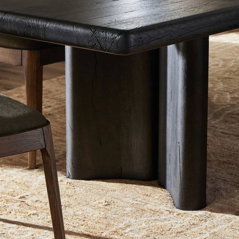 Castro Solid Oak Dining Table, Natural Reclaimed French Oak