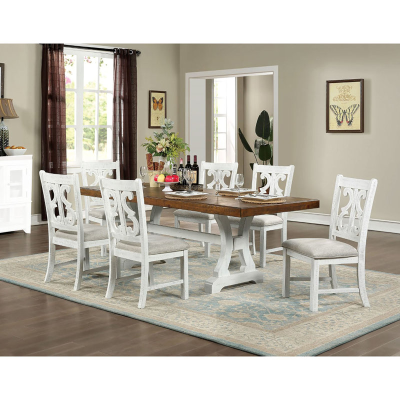 Ensemble repas pour 6 personnes Burritt, Brun