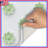 Repeating Green Flowers Bath Mat-2105374947