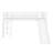 Low Loft Bed With Slide, Ladder, Safety Guardrails-970828597