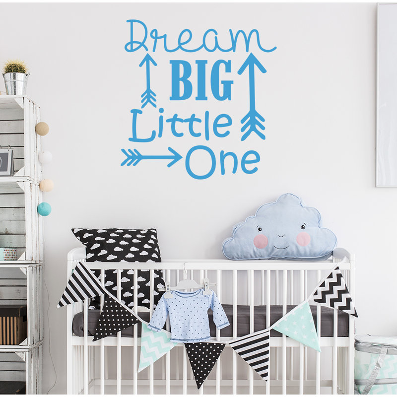 Décalcomanie murale big little rêve Baumeister, Bleu givré