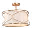 Plafonnier semi-encastré en cage Azie Classical