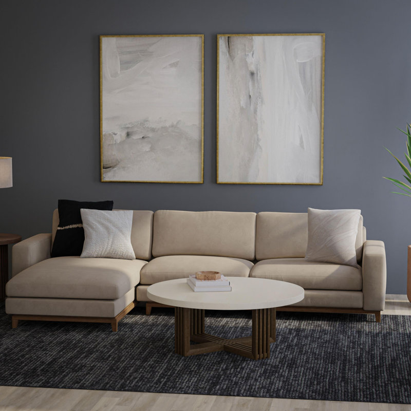 100% Wool Hand Tufted Area Rug, Rectangle 7'9" x 9'9"