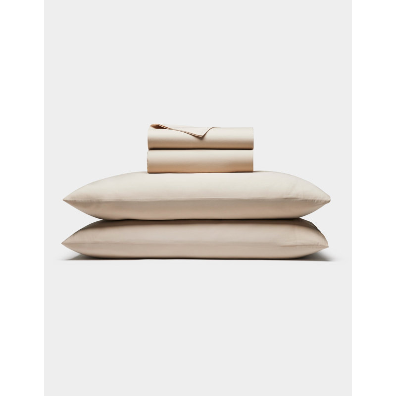 Soft-Wash Cotton Sheet Set, Queen Sheet Set, Driftwood