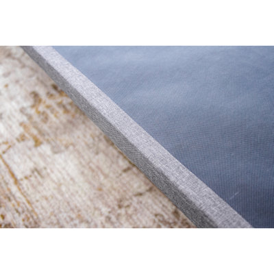 Base plateforme tapissier simple TG - série Xl - X, conception moderne, hauteurs réglables, capacité de charge de 1000 lb, tissu gris, structure en acier, revêtement de la série à charnières pliables, poids maximal des pieds, acier,