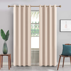 GC GAVENO CAVAILIA Eyelet Top Blackout Curtains Large Door Thermal