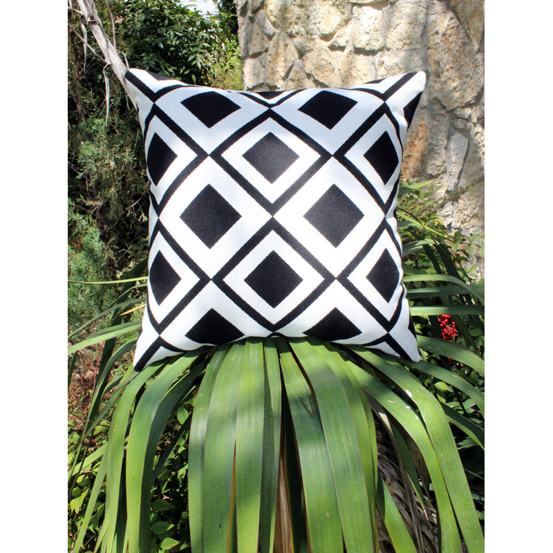 Mod Square Indoor/Outdoor Pillow Cover & Insert