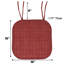 Coussin de chaise antidérapant en mousse à mémoire de forme 16 po x 16 po Aria-1186914800-1186914804