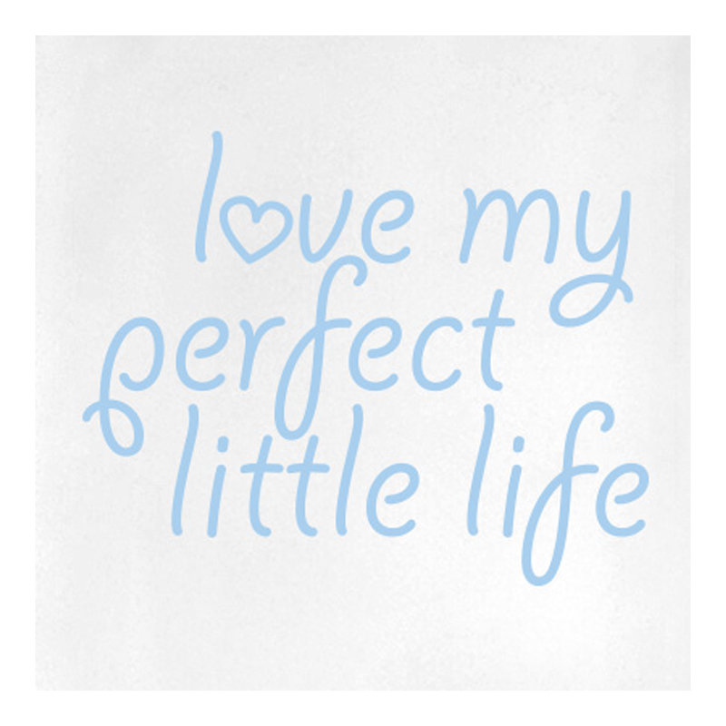 Wall Decal, Light Blue