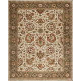 Mahal Hand Knotted Wool Area Rug