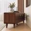Walnut Manufactured Wood TVStands-464244739