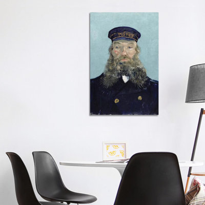 Portrait of Postman Roulin, 1888 by Vincent Van Gogh - 1 Piece Wrapped Canvas Painting