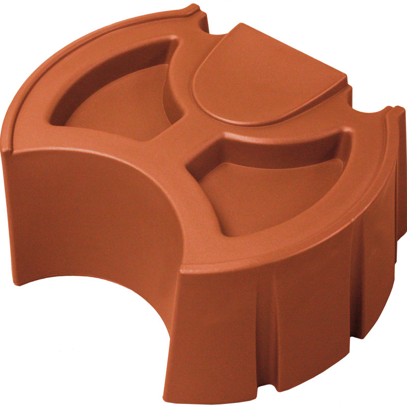 Support en plastique Rain Wizard, Terra Cotta