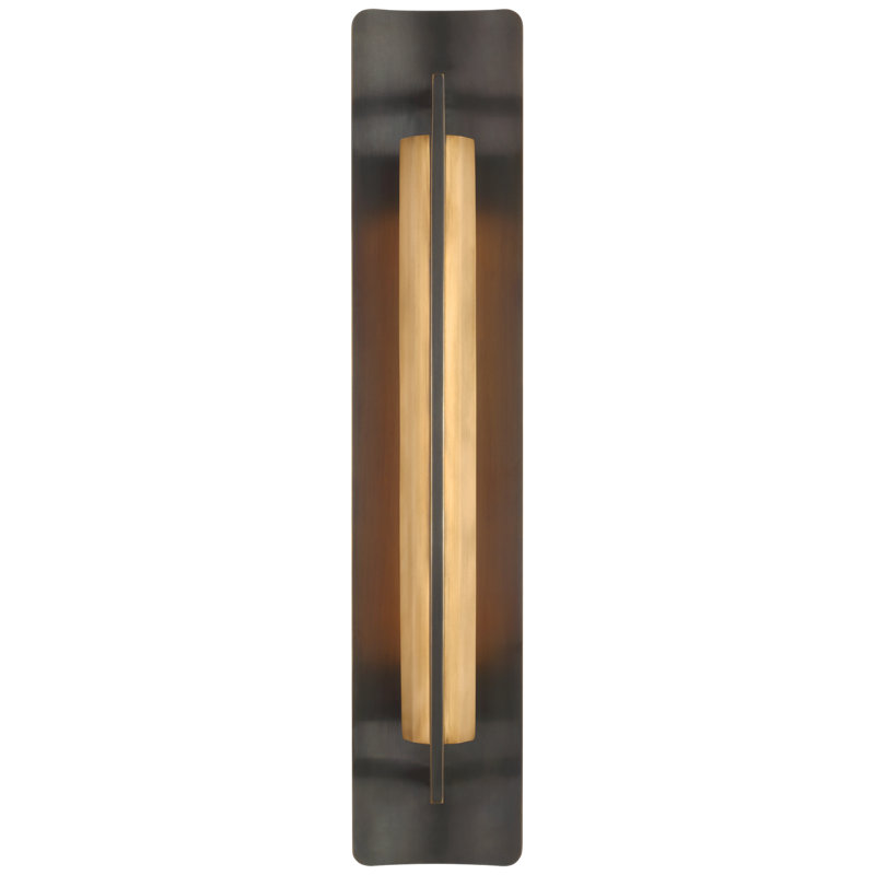 Tristan 1 - Light Sconce, Hand-Rubbed Antique Brass