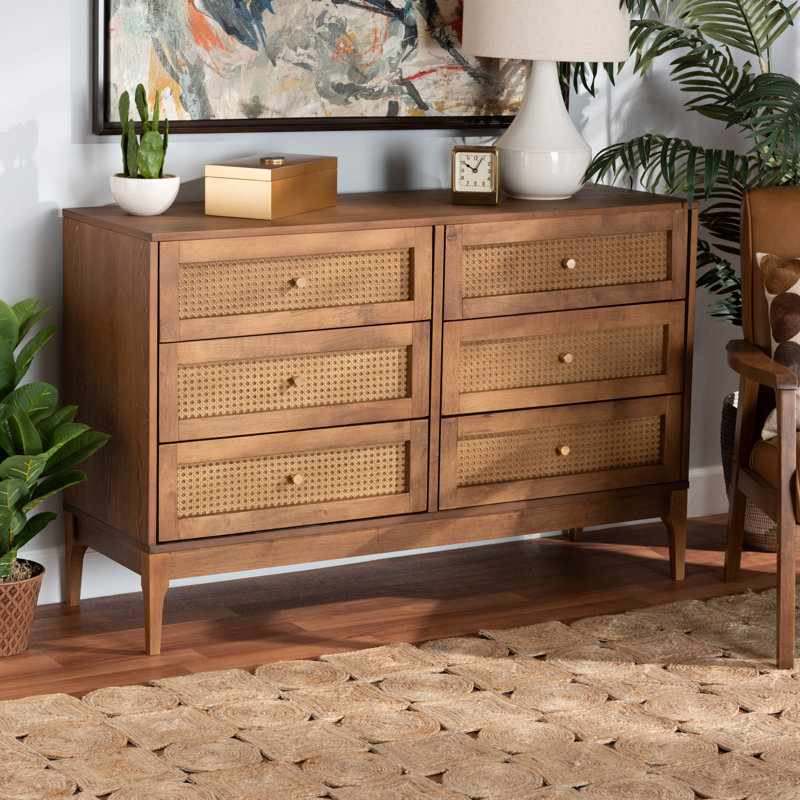 Commode 6 tiroirs Bianaca Ramiel